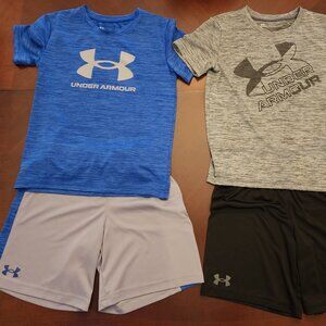 2 Under Armour boys outfits, size 7, lot/bundle